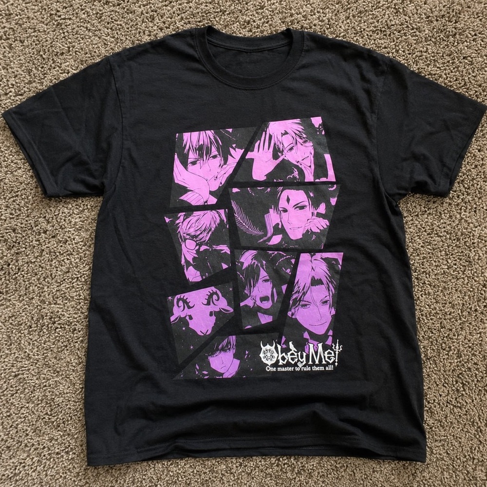 Obey Me! One Master to Rule Them All Pink & Purple Cast Anime - Reprint